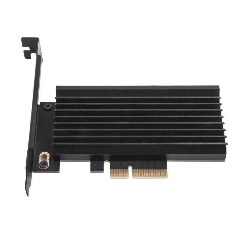 SilverStone Technology ECM24-ARGB M.2 NVMe SSD NGFF M Key to PCIe x4 ARGB Adapter Card with heatsink and Thermal pad - Image 5